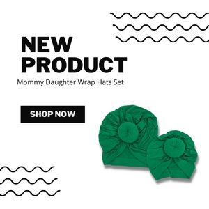 Women Turbans & Head-wraps , Flower Knot Pre-tied bonnet